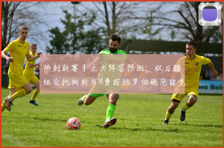 热刺新赛季主力阵容预测：双后腰组合托纳利与M费搭档罗伯逊范赫克加盟