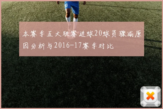 本赛季五大联赛进球20球员骤减原因分析与2016-17赛季对比